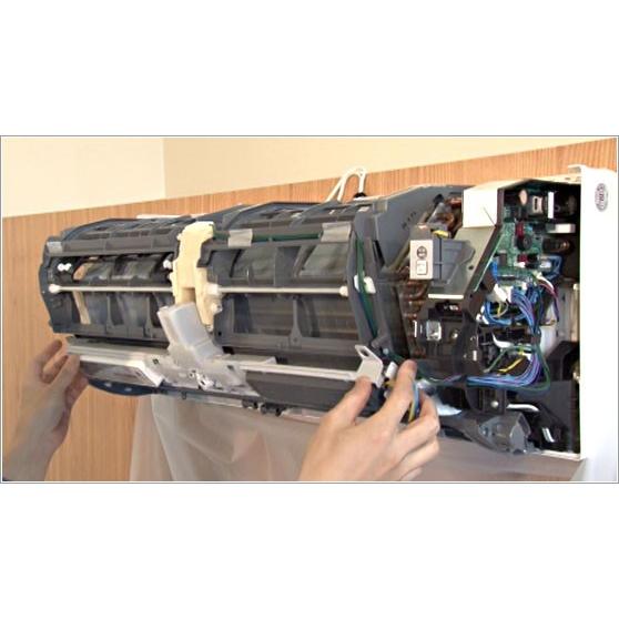 ネコポス可 エアコン 洗浄 クリーニング ロボット付き壁掛け型エアコン