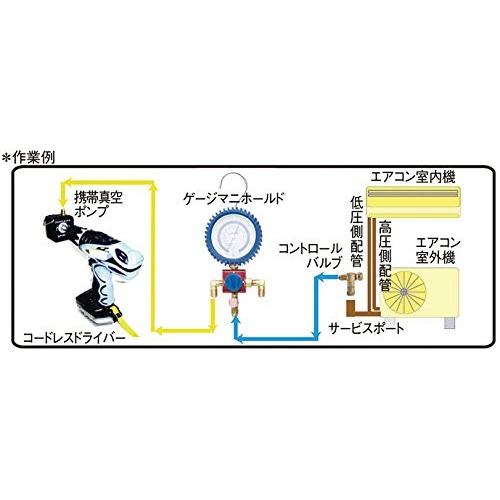 レターパック可 Pro-Step エアコン プロステップ 真空引きフルセット 