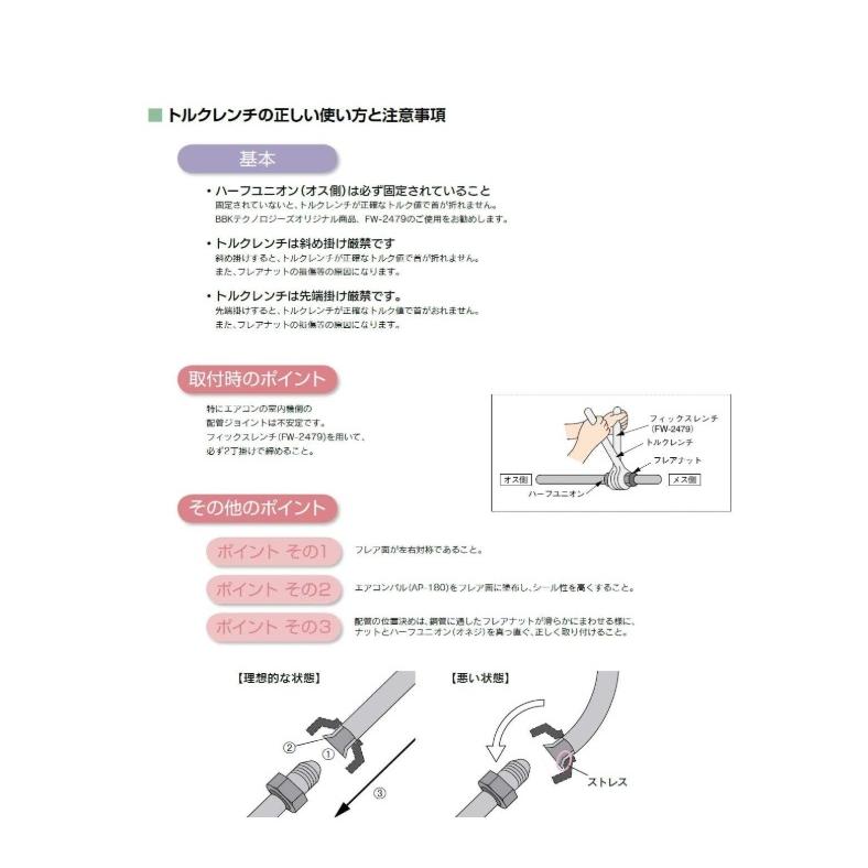 BBK ラチェットトルクレンチ RTQ-180 2分(1/4) 17mm : 冷凍空調