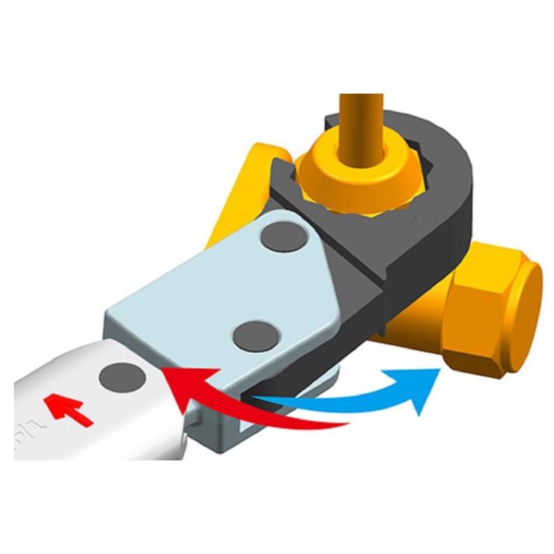 BBK ロングラチェットトルクレンチ RTQ-750L 5分(5/8) 29mm : 冷凍空調