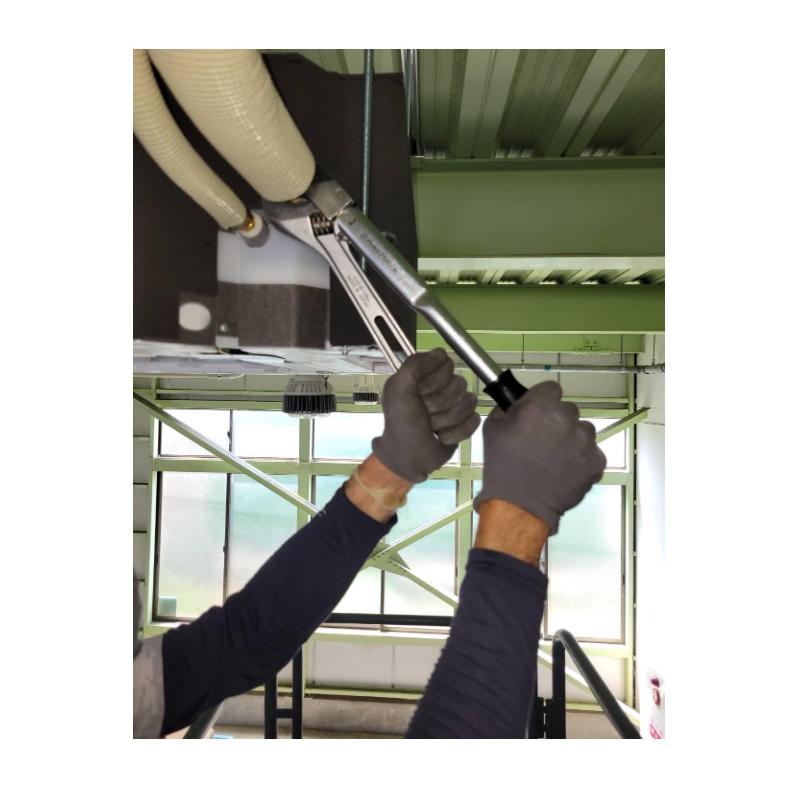 BBK ロングラチェットトルクレンチ RTQ-750L 5分(5/8) 29mm : 冷凍空調