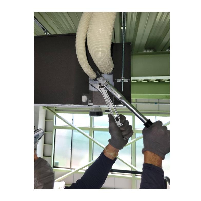 BBK ロングラチェットトルクレンチ RTQ-750L 5分(5/8) 29mm : 冷凍空調