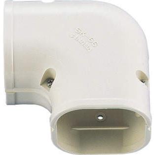 因幡電工 スリムダクトSD スリムコーナー平面90°SK-77-B ブラウン (20個セット) 因幡電工 スリムダクトSD スリムコーナー平面90° SK-77 : 冷凍空調