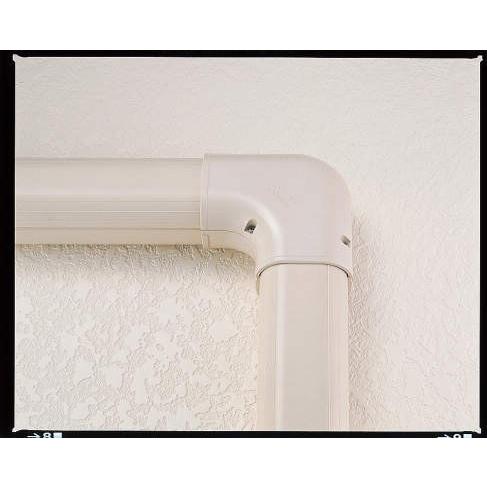 因幡電工 スリムダクトSD スリムコーナー平面90° SK-77 : 冷凍空調