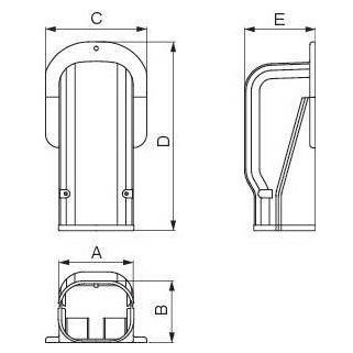 因幡電工 スリムダクトSD ウォールコーナー SW-66 : 冷凍空調エアコン
