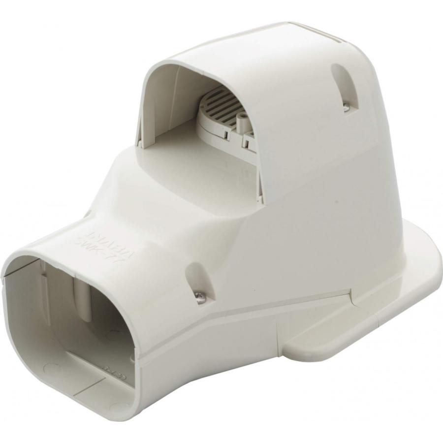 因幡電工 スリムダクトSD ウォールコーナー 換気エアコン用 SWK-77N