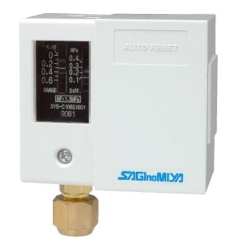 レターパック可 サギノミヤ 圧力スイッチ SYS-C130A : 冷凍空調