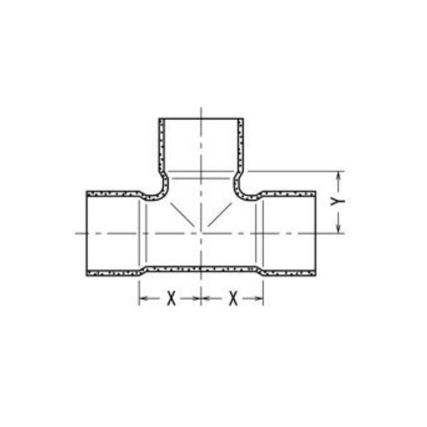 ネコポス可 銅管継手 チーズ 5分 ロー付 (15.88) 5/8 |  | 01