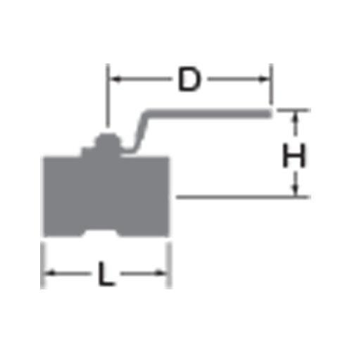 KITZ 汎用ボールバルブ TK-8 1/4 2分 Tボール |  | 01