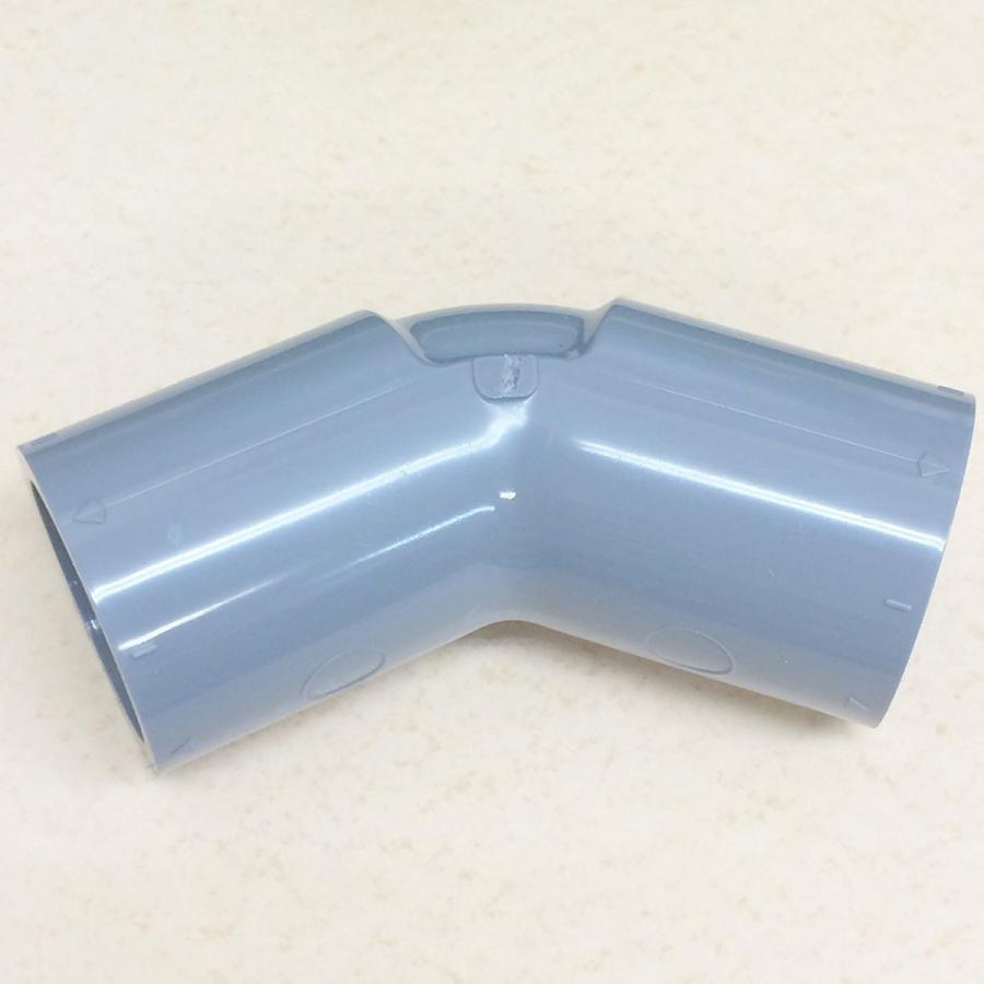 TS25-45L 45°エルボ 塩ビパイプ(ドレンパイプ)用継手 VP25用 TS25-45L 45°エルボ 塩ビパイプ(ドレンパイプ)用継手 VP25用