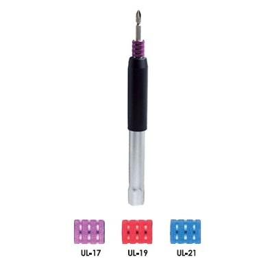 レターパック可 モトコマ カプラ式ウルトラロングソケット 17 ビット脱着式(ロングタイプ) UL-17 |  | 01