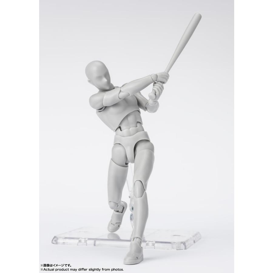 S.H.フィギュアーツ ボディくん -スポーツ- Edition DX SET (Gray Color Ver.) 約150mm PVC&ABS製 塗装済み可動フィギュア BAS64933｜mega-toys｜13