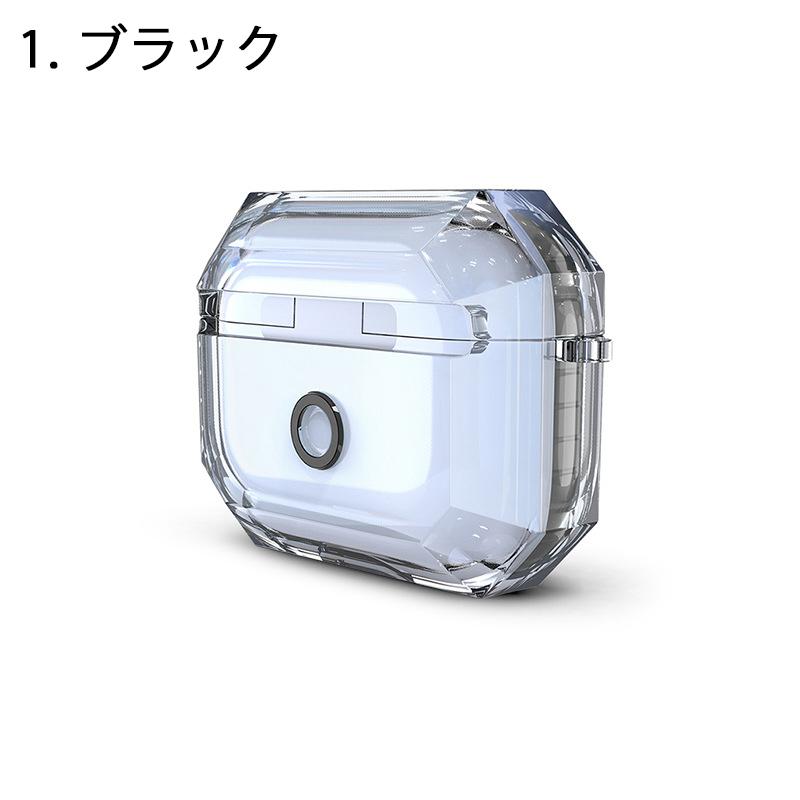 AirPods Pro 本体+充電ケース+クリアカバー AirPods Pro/ Pro 2 (第2世代) ケース 充電ケース 透明クリア