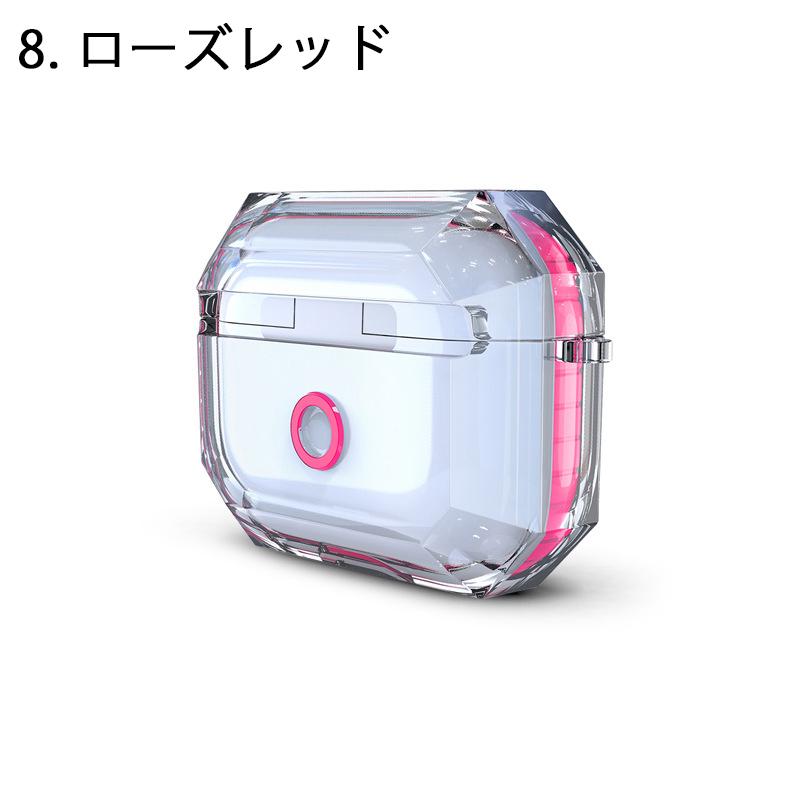 AirPods Pro ケース クリア 透明 TPU素材 エアーポッズプロ