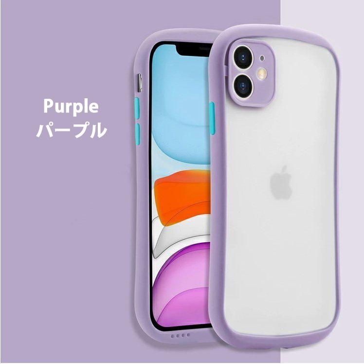 iPhone ケース マット クリア 透明 曲線 湾曲 スマホケース アイフォン アイホン iPhone11 iPhone12 耐衝撃 吸収 薄型 軽量 カメラ保護 かわいい おしゃれ 韓国 :2105B-249:MEGA Cart 通販 未開封 ソフトクリアケース iPhone 11 Pro Max 衝撃吸収