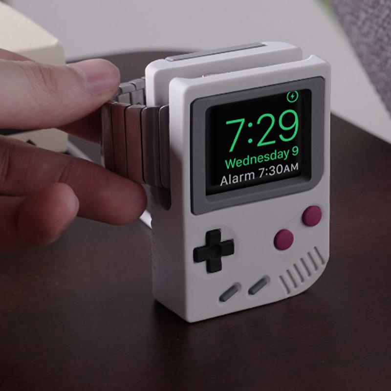 アップルウォッチ スタンド apple watch ケース シリコン ゲームボーイ