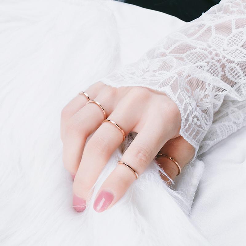 リング 指輪 ピンキーリング アクセサリー シルバー ゴールド ローズ