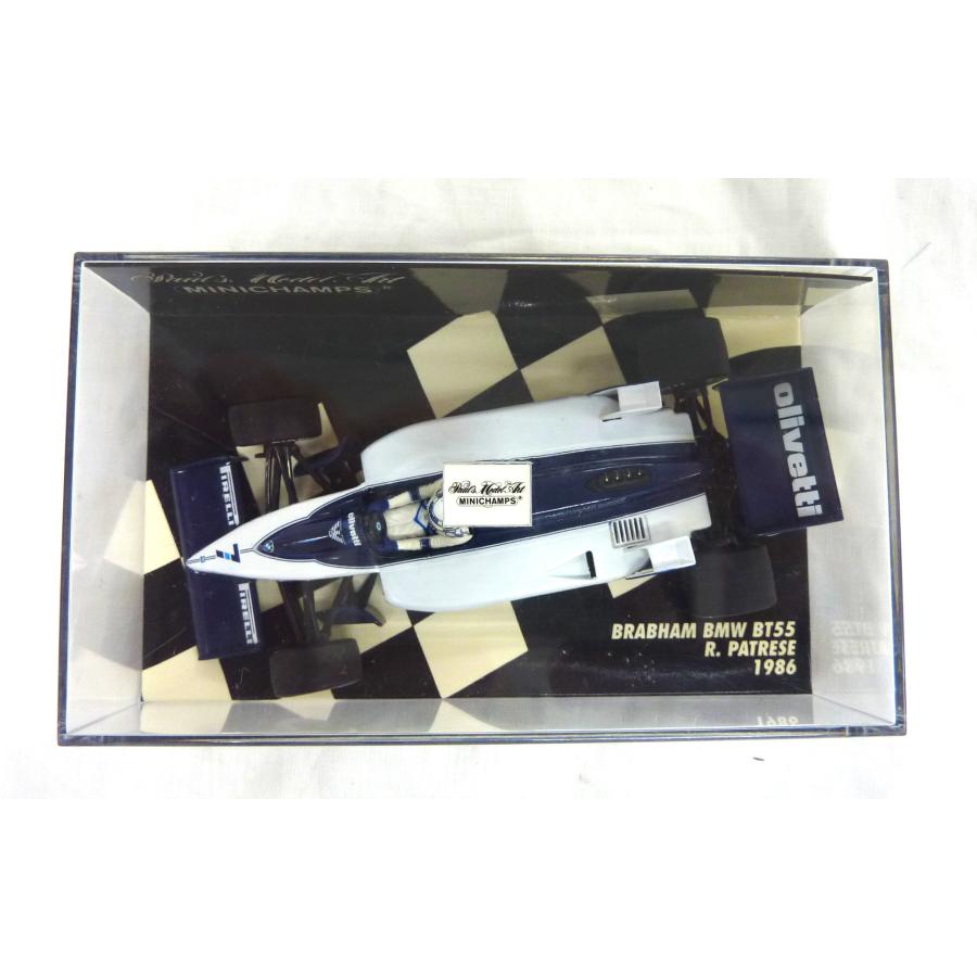 MINICHAMPS ミニチャンプス 1/43 BRABHAM BMW BT55 R.PATRESE 1986 #7の画像