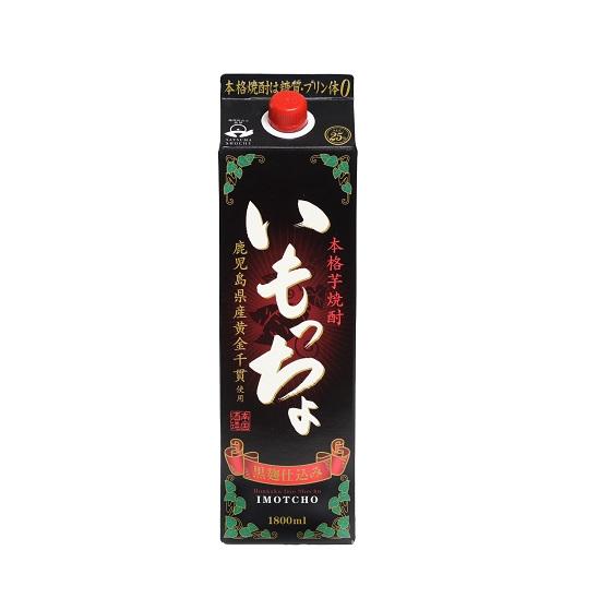 本格芋焼酎 いもっちょ 黒麹仕込み25°パック (1800mL) 南国酒造