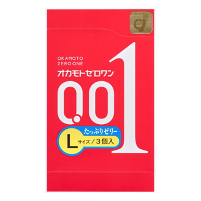 オカモト ゼロワン たっぷりゼリー 30箱　Lたっぷりゼリー3箱 オカモト 【メール便05】オカモトゼロワン Lサイズ たっぷりゼリー (3