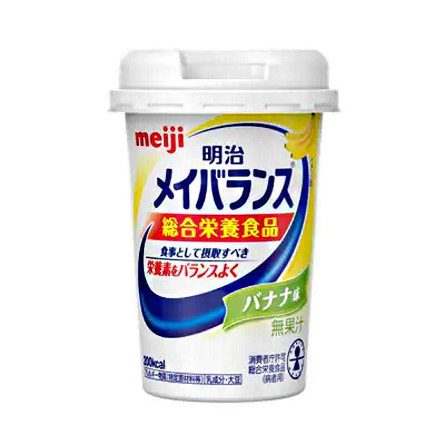 明治 【送料無料】メイバランス ミニカップ バナナ ケース 明治 【送料無料】メイバランス ミニカップ バナナ ケース