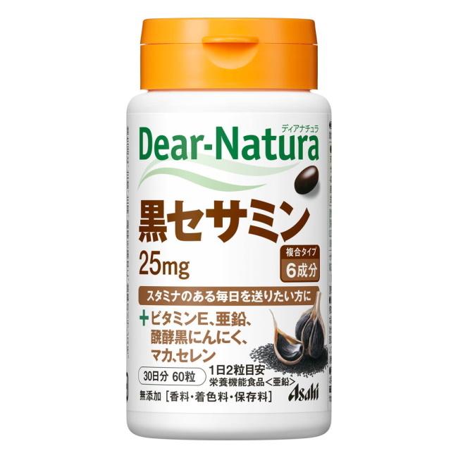 Dear-Natura ディアナチュラ 黒セサミン 30日分 (60粒) アサヒ Dear