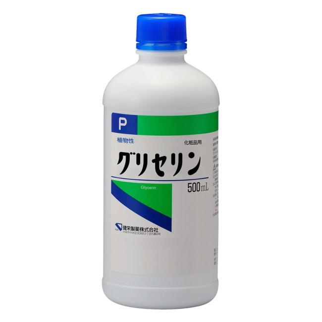 健栄製薬 グリセリンP ケンエー (500mL) 手作り化粧水などに : MEGA