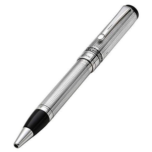 Xezo Tribune ソリッドスターリングシルバー925 ダイヤモンドカット ナンバー入りシリアルボールペン。300本限定生産。同じペンは2つとありません。