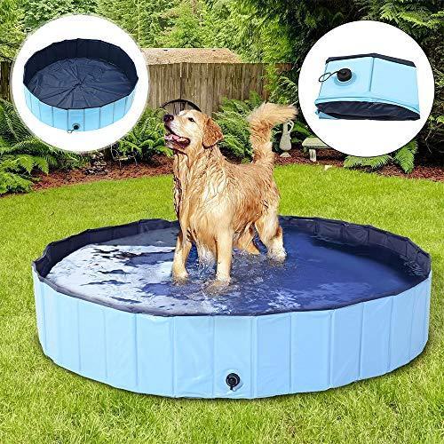 最新人気 Linqingweifqaf 犬プール ペット用バスプール ペット用バスタブ ペットプール Pvc素材 折り畳み 収納便利 小型犬中 新作モデル Johnydar Com