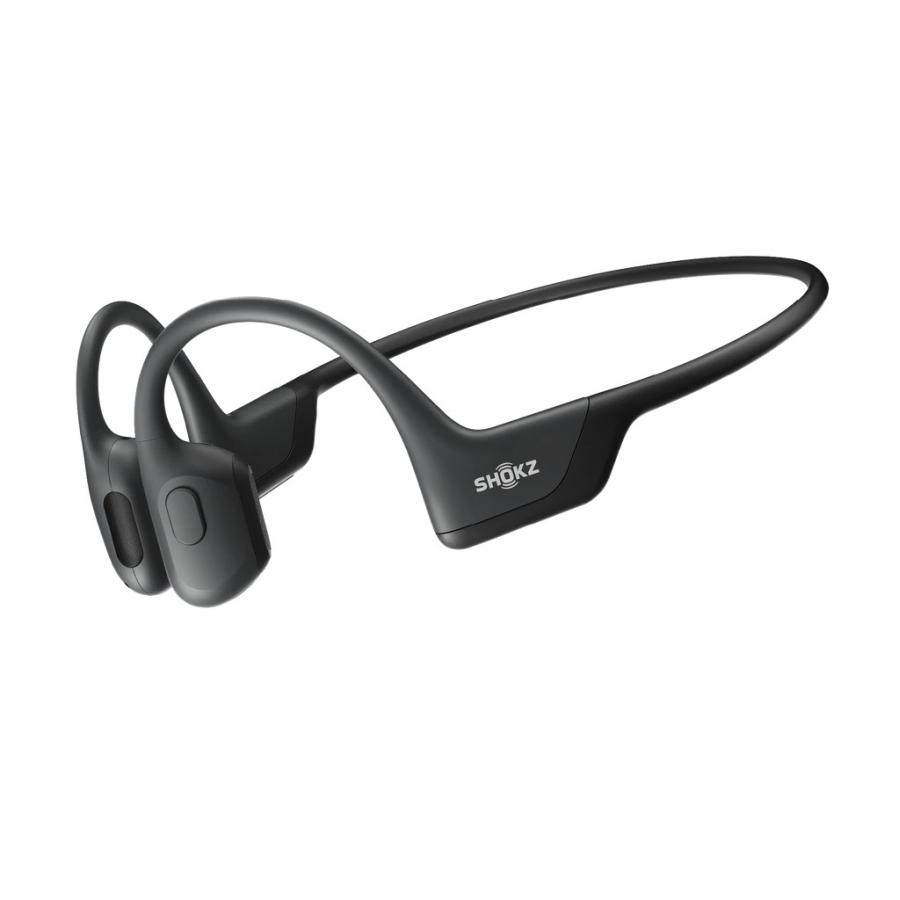 SHOKZ OpenRun Pro ブラック SKZ-EP-000007 マイク対応 骨伝導 Bluetooth イヤホン ワイヤレス ヘッドホン｜megalos-shop