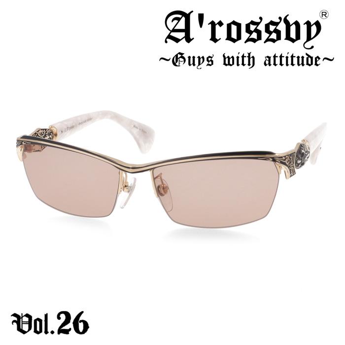 A'rossby ロズビー サングラス 209252501 60mm 日本製 2026 Vol.26 チタン 925Silver 限定生産 シリアルナンバー