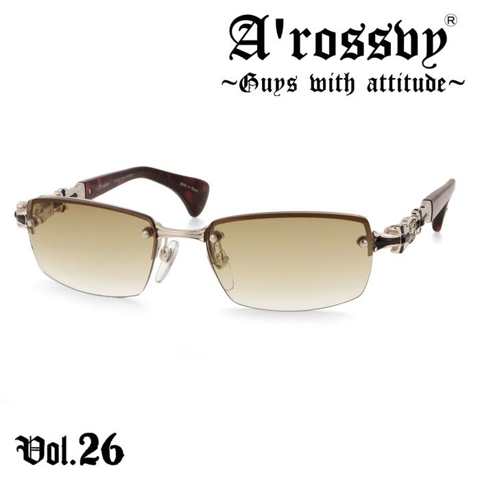 A'rossby ロズビー サングラス 209252503 58mm 日本製 2026 Vol.26 925Silver オニキス 限定生産 シリアルナンバー