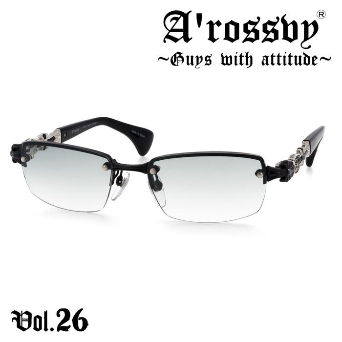 A'rossby ロズビー サングラス 209252504 58mm 日本製 2026 Vol.26 925Silver ヘマタイト 限定生産 シリアルナンバー