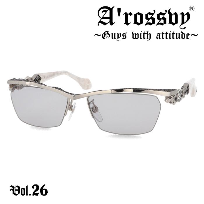 A'rossby ロズビー サングラス 209252509 57mm ロズヴィ 日本製 2026 Vol.26 チタン 925Silver 限定生産 シリアルナンバー