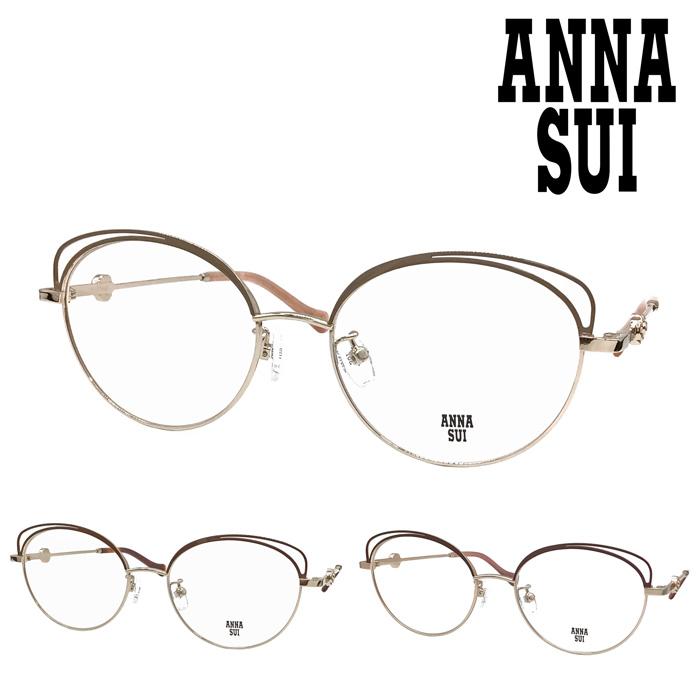 ANNA SUI アナスイ メガネ 60-9031-01/02/03 51mm ラウンド 3color ANNA SUI（アナスイ） メガネ 60-9031-01/02/03 51mm ラウンド 3color