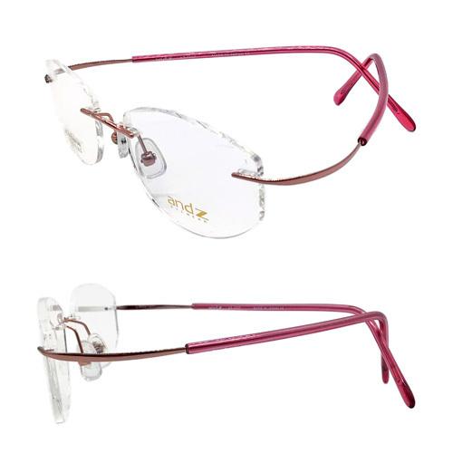 andZ EYEWEAR アンズィ アイウェア メガネ AZ-1037 col.PK / WN 51m