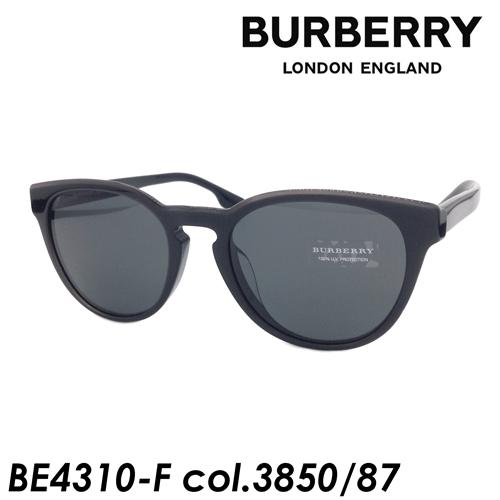BURBERRY(バーバリー) サングラスBE4310-F col.3850/87[ブラック 