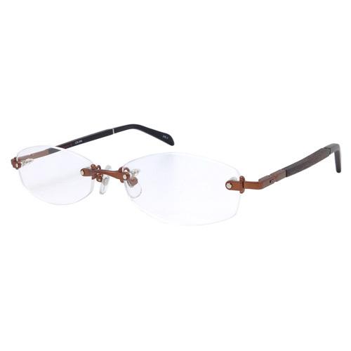 CHRONIC クロニック メガネ ガリレオモデル CH-046 col.3/6 55mm 縁無し 日本製 バネ丁番 2color