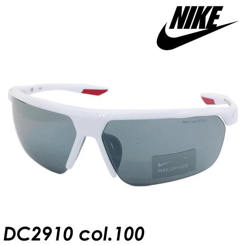 NIKE(ナイキ) サングラス GALE FORCE AF DC2910 col.100 [WHITE / GREY W・SILVER MIRROR]｜megane-hayami