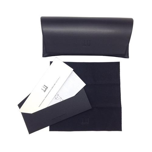 (調光・度なしクリア・度あり薄型非球面　選べるレンズ付き！) dunhill(ダンヒル) メガネ DU0003O col.001 BLACK 49mm 日本製 dunhill（ダンヒル） (調光・度なしクリア・度あり薄型非球面 選べる