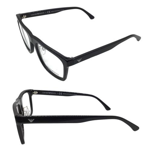 EMPORIO ARMANI エンポリオ アルマーニ メガネ EA3185F col.5875，5879 54mm 国内正規品・保証書付 2color
