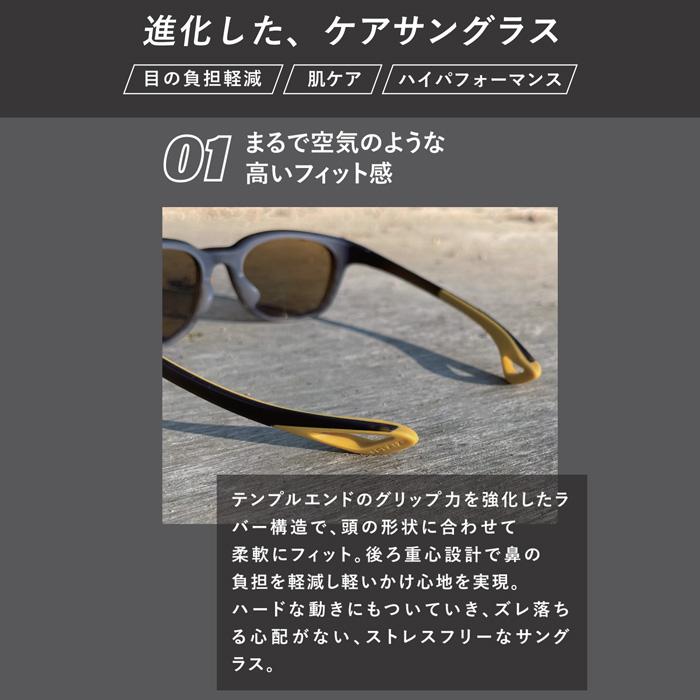 ERICA OPTICAL SOLAIZ 偏光サングラス EIGHT SUN 54mm 5color 紫外線