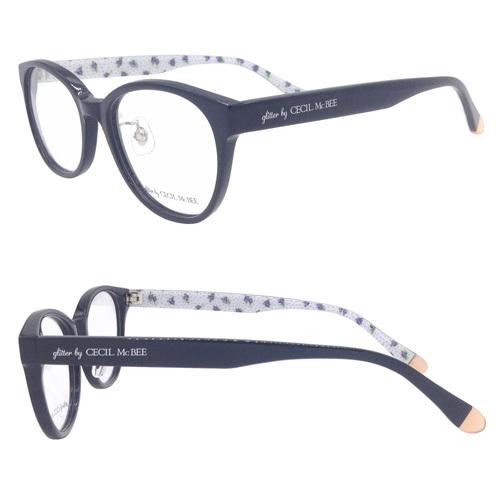 glitter by CECIL McBEE グリッター バイ セシルマクビー メガネ GCF7508 col.1/2 50mm 2color｜megane-hayami｜05