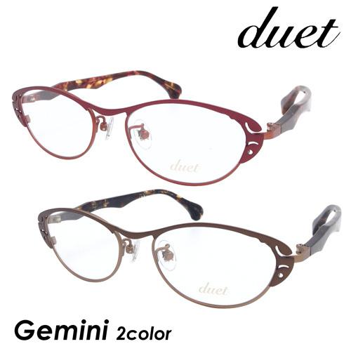 duet デュエット メガネ Gemini col.2101/9610 50mm less than human 