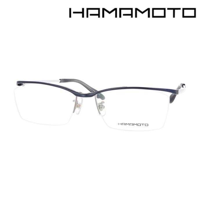 Hamamoto 浜本テクニカル　メガネ　眼鏡　ケース付き　鯖江　日本製 HAMAMOTO ハマモト メガネ HT-135 C-1/2/3/4 57mm 日本製 チタン