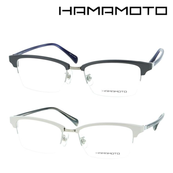 HAMAMOTO HAMAMOTO(ハマモト) メガネ HT-326 C-3/4 53mm 日本製