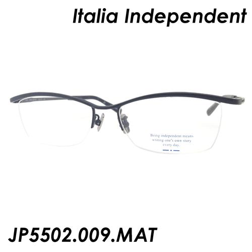 Italia Independent(イタリアインディペンデント) メガネ HIDE JP5502.009.MAT 55ｍｍ [BLACK MATT] Italia Independent(イタリアインディペンデント) メガネ HIDE JP5502