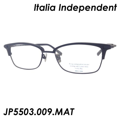 Italia Independent(イタリアインディペンデント) メガネ FILIPPO JP5503.009.MAT 54ｍｍ [BLACK MATT]