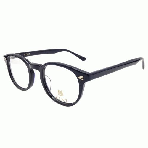 KENT（ケント） メガネ KT-1053 col.DBL[ダークブルー] 47mm 日本製