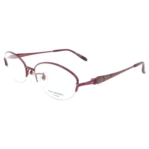 MARIO VALENTINO(マリオ バレンチノ) メガネ MV-764 C-4 50mm 日本製